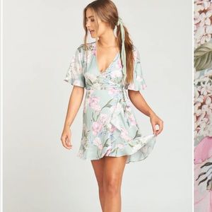 SMYM || Evelyn Mini Wrap Dress NWT